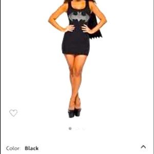 Batman dress with cape